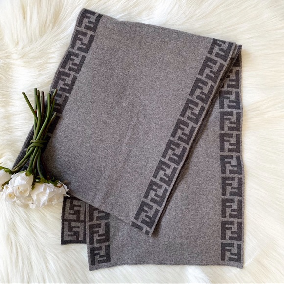 Fendi Accessories - Fendi FF Wool Scarf